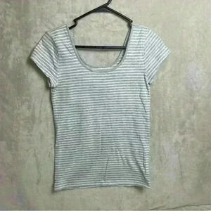 Fitted T-Shirt Stretchy Striped Women’s Casual comfortable